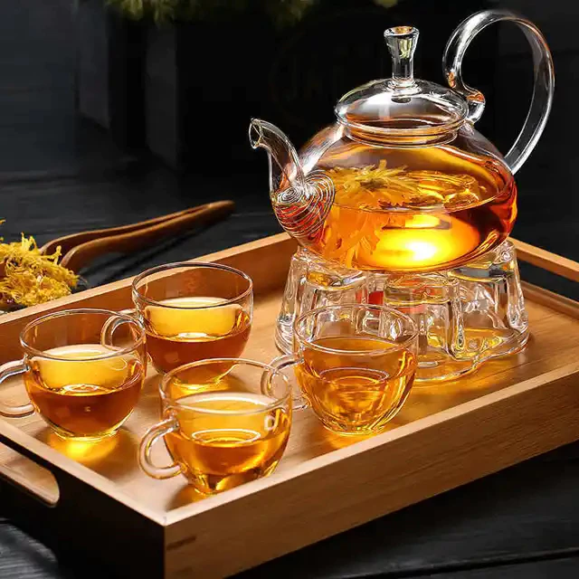 Ấm trà thủy tinh AT1